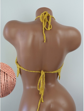 The Solar Halo Neckline: Sunburst Circle - Топ В'язаний Гачком