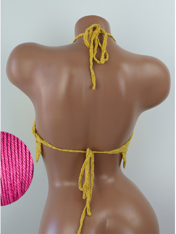 The Solar Halo Neckline: Sunburst Circle - Топ В'язаний Гачком