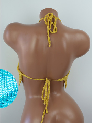 The Solar Halo Neckline: Sunburst Circle - Топ В'язаний Гачком