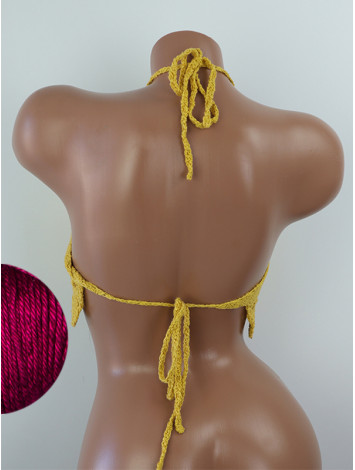 The Solar Halo Neckline: Sunburst Circle - Топ В'язаний Гачком