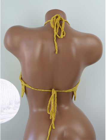 The Solar Halo Neckline: Sunburst Circle - Топ В'язаний Гачком