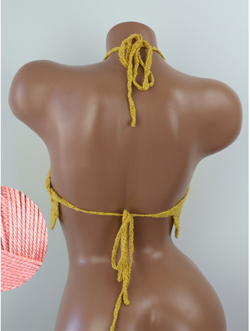 The Solar Halo Neckline: Sunburst Circle - Топ В'язаний Гачком