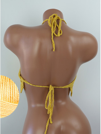 The Solar Halo Neckline: Sunburst Circle - Топ В'язаний Гачком