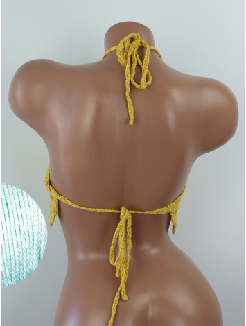 The Solar Halo Neckline: Sunburst Circle - Топ В'язаний Гачком