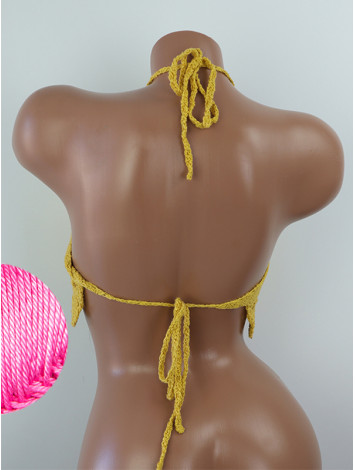 The Solar Halo Neckline: Sunburst Circle - Топ В'язаний Гачком