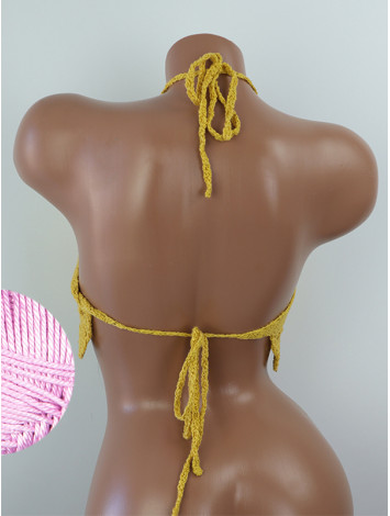 The Solar Halo Neckline: Sunburst Circle - Топ В'язаний Гачком