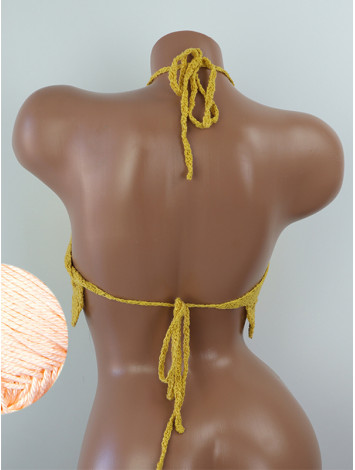 The Solar Halo Neckline: Sunburst Circle - Топ В'язаний Гачком