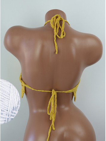 The Solar Halo Neckline: Sunburst Circle - Топ В'язаний Гачком