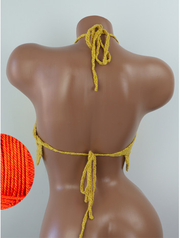 The Solar Halo Neckline: Sunburst Circle - Топ В'язаний Гачком