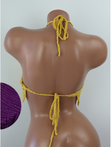 The Solar Halo Neckline: Sunburst Circle - Топ В'язаний Гачком