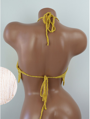 The Solar Halo Neckline: Sunburst Circle - Топ В'язаний Гачком