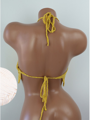 The Solar Halo Neckline: Sunburst Circle - Топ В'язаний Гачком