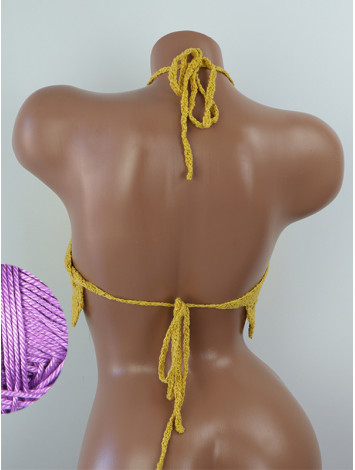 The Solar Halo Neckline: Sunburst Circle - Топ В'язаний Гачком