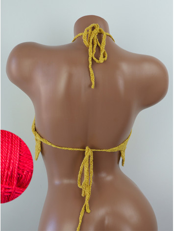 The Solar Halo Neckline: Sunburst Circle - Топ В'язаний Гачком