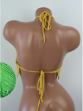 The Solar Halo Neckline: Sunburst Circle - Топ В'язаний Гачком