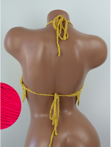 The Solar Halo Neckline: Sunburst Circle - Топ В'язаний Гачком