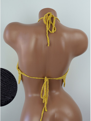 The Solar Halo Neckline: Sunburst Circle - Топ В'язаний Гачком