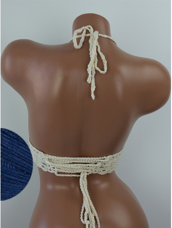 Blossom Enchantment: Medallion of Elegance - Топ В'язаний Гачком