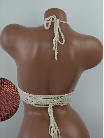 Blossom Enchantment: Medallion of Elegance - Топ В'язаний Гачком