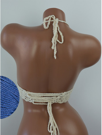 Blossom Enchantment: Medallion of Elegance - Топ В'язаний Гачком