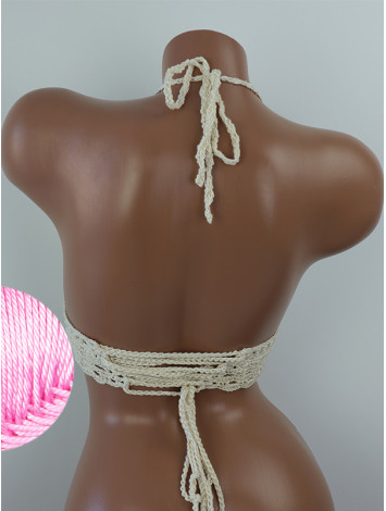 Blossom Enchantment: Medallion of Elegance - Топ В'язаний Гачком