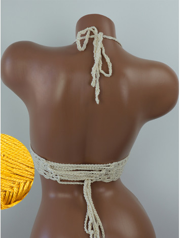 Blossom Enchantment: Medallion of Elegance - Топ В'язаний Гачком