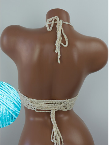 Blossom Enchantment: Medallion of Elegance - Топ В'язаний Гачком