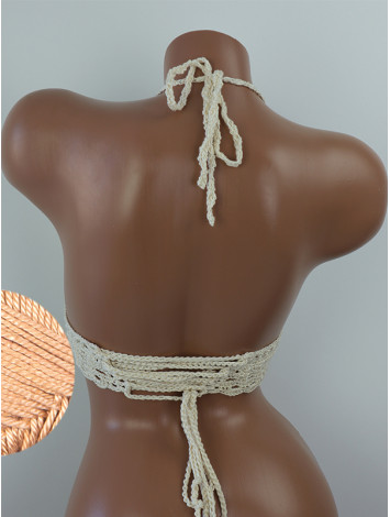 Blossom Enchantment: Medallion of Elegance - Топ В'язаний Гачком