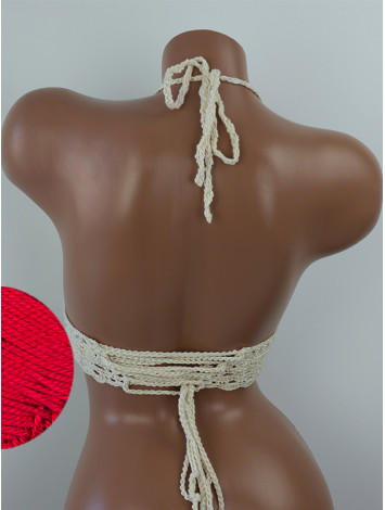 Blossom Enchantment: Medallion of Elegance - Топ В'язаний Гачком