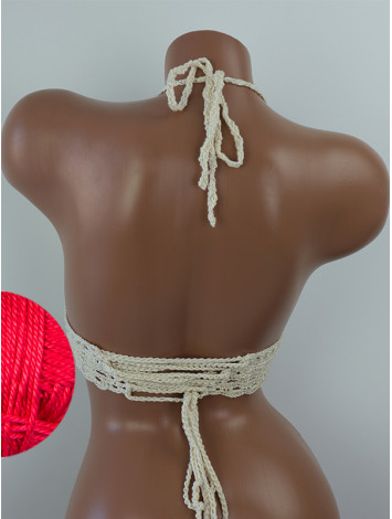 Blossom Enchantment: Medallion of Elegance - Топ В'язаний Гачком