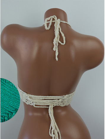 Blossom Enchantment: Medallion of Elegance - Топ В'язаний Гачком