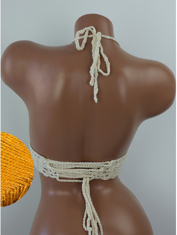 Blossom Enchantment: Medallion of Elegance - Топ В'язаний Гачком