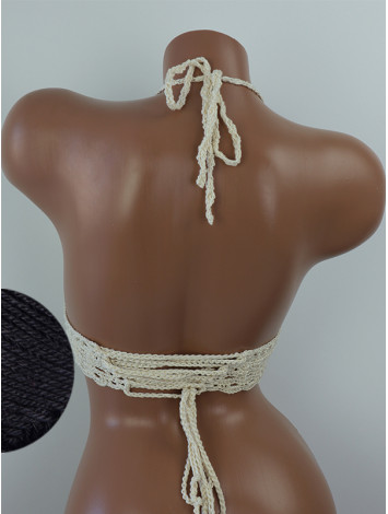 Blossom Enchantment: Medallion of Elegance - Топ В'язаний Гачком