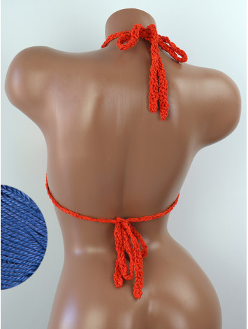 The Chunky Knit Stunner: Enchanting Tri-Jab - Топ В'язаний Гачком