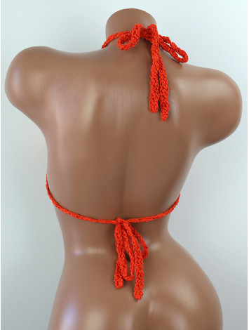 The Chunky Knit Stunner: Enchanting Tri-Jab - Топ В'язаний Гачком