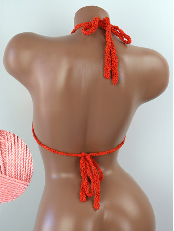 The Chunky Knit Stunner: Enchanting Tri-Jab - Топ В'язаний Гачком