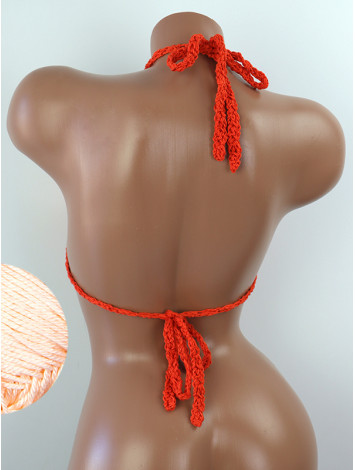 The Chunky Knit Stunner: Enchanting Tri-Jab - Топ В'язаний Гачком