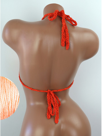 The Chunky Knit Stunner: Enchanting Tri-Jab - Топ В'язаний Гачком