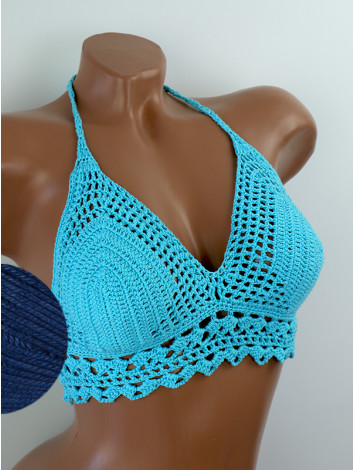 The Lace Netweave: Intricate Mesh Charm - Топ В'язаний Гачком