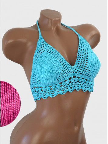 The Lace Netweave: Intricate Mesh Charm - Топ В'язаний Гачком