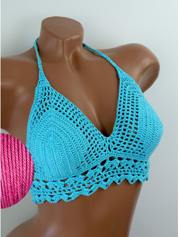 The Lace Netweave: Intricate Mesh Charm - Топ В'язаний Гачком