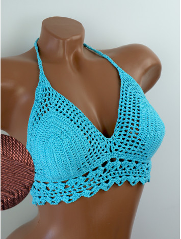 The Lace Netweave: Intricate Mesh Charm - Топ В'язаний Гачком
