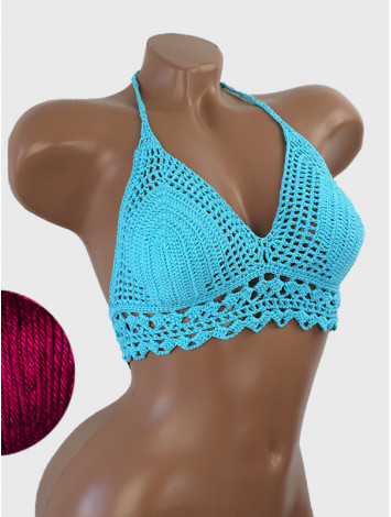 The Lace Netweave: Intricate Mesh Charm - Топ В'язаний Гачком