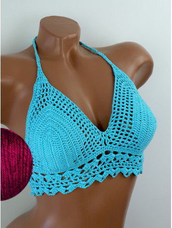 The Lace Netweave: Intricate Mesh Charm - Топ В'язаний Гачком