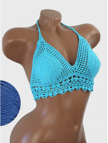 The Lace Netweave: Intricate Mesh Charm - Топ В'язаний Гачком