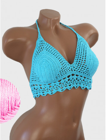 The Lace Netweave: Intricate Mesh Charm - Топ В'язаний Гачком