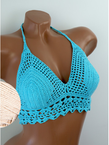 The Lace Netweave: Intricate Mesh Charm - Топ В'язаний Гачком