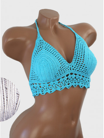 The Lace Netweave: Intricate Mesh Charm - Топ В'язаний Гачком