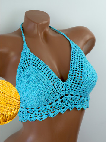 The Lace Netweave: Intricate Mesh Charm - Топ В'язаний Гачком