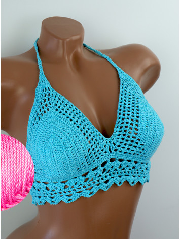 The Lace Netweave: Intricate Mesh Charm - Топ В'язаний Гачком